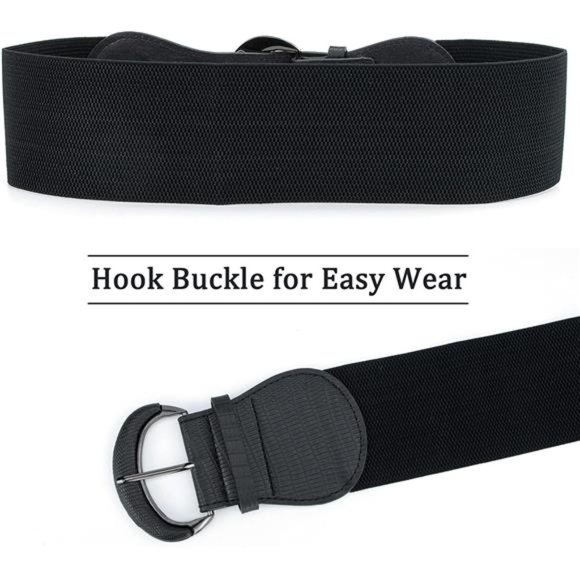 Womens Corset Belt Lace-up Cinch Belt Tied Corset Elastic Waist Belt main image 6